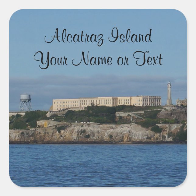 Isla Alcatraz - San Francisco #5-2 Pegatinas (Anverso)