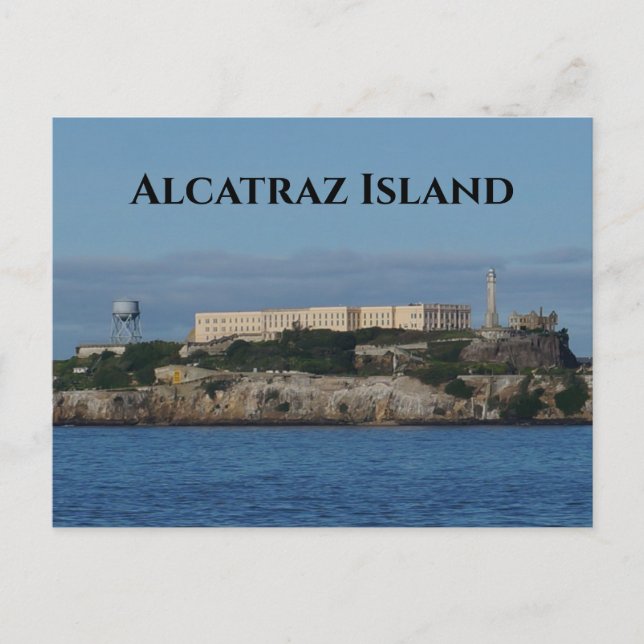 Isla Alcatraz - San Francisco #5-2 postal (Anverso)