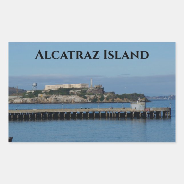 Isla Alcatraz - San Francisco #6-1 Pegatinas (Anverso)