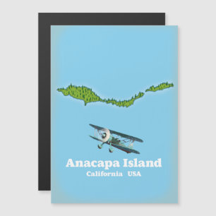 Isla Anacapa California EE. UU. mapa