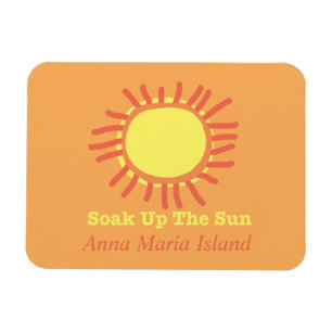 Isla Anna Maria absorbe el imán flexible del sol
