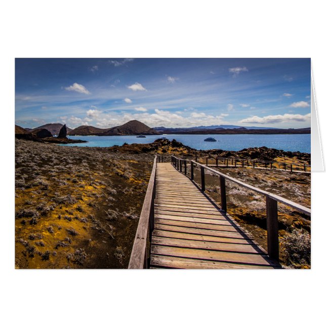 Isla Bartolomé en las Islas Galápagos (Anverso (Horizontal))