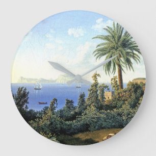 Isla Capri Italia Océano Mediterráneo reloj de par