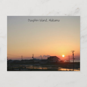 Isla Dauphin, postal de Alabama