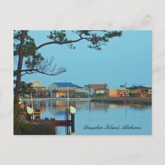 Isla Dauphin, postal de Alabama
