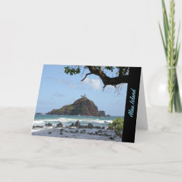Isla de Alau, Hana, tarjeta de felicitación de