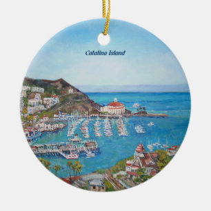 Isla de Catalina - ornamento oval