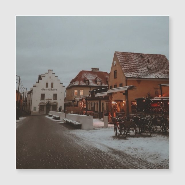 Isla de Gotland - pueblo de Visby patrimonio de la (Anverso)