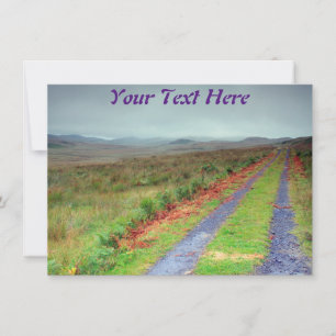 Isla de Jura, Escocia, tarjeta personalizable