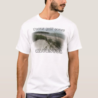 ISLA de la camiseta GALVESTON de la Costa del