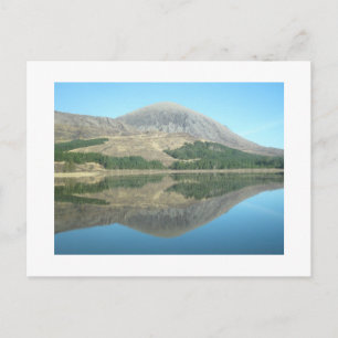 Isla de la postal de las reflexiones de Skye