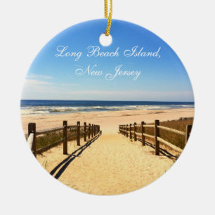 Isla de Long Beach, ornamento del navidad de NJ