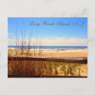 Isla de Long Beach, postal LBI de NJ