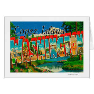 Isla de López, Washington - escenas grandes de la