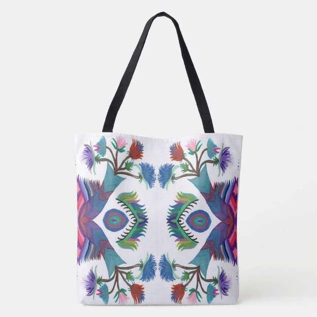 Isla de los Ferinos en una bolsa de tote (Reverso)