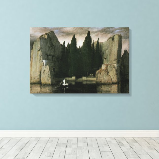 Isla de los Muertos de Arnold Böcklin, Arte Simbol (Insitu (piso de madera))