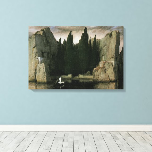 Isla de los Muertos de Arnold Böcklin, Arte Simbol (Insitu (piso de madera))