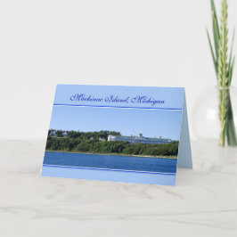 Isla de Mackinac, Michigan, tarjeta