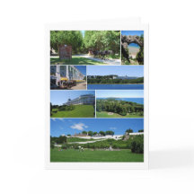 Isla de Mackinac, Michigan, tarjeta del collage