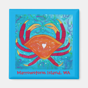 Isla de Marrowstone, imán de WA