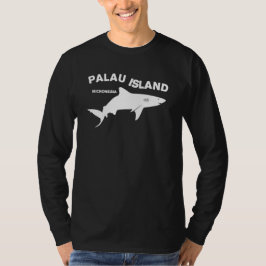 Isla de Palau - Camiseta de buceo de tiburones de