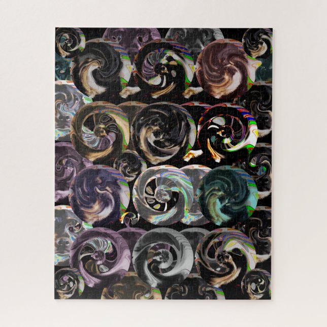 Isla de perros, rompecabezas 0339 de 520 pedazos (Vertical)