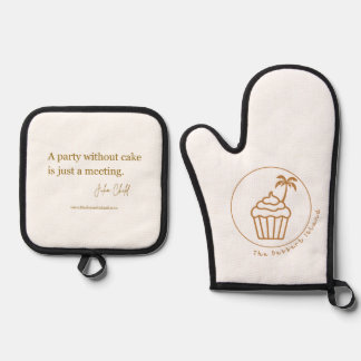 Isla de postres - Oven Mitt & Pot Holder Set
