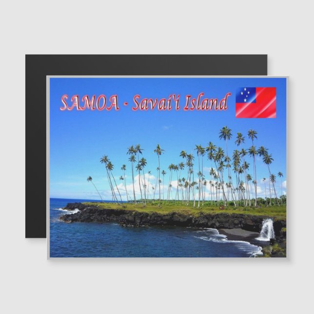 Isla de Savai'i - Samoa (Anverso/Reverso)
