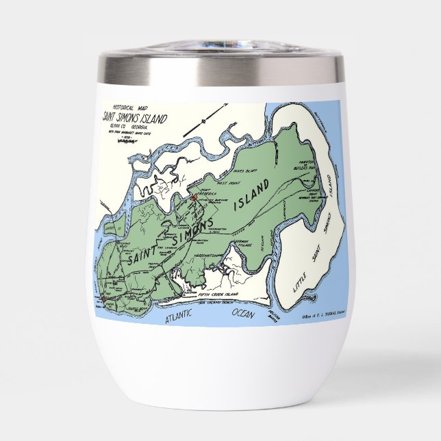 Isla de St. Simons (Frente)