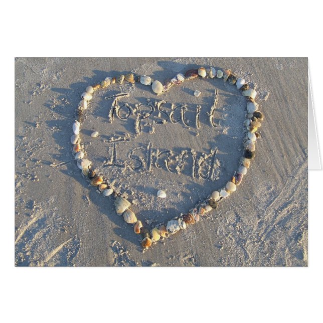 Isla de Topsail, NC (Anverso (Horizontal))