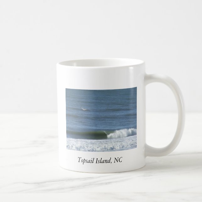 Isla de Topsail, taza de café del NC (Derecha)