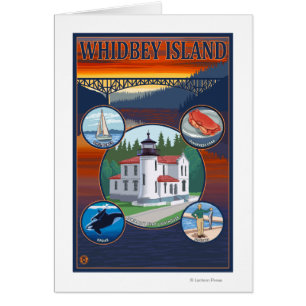 Isla de Whidbey, poster del viaje de