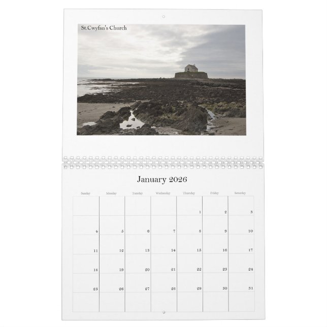 ISLA del calendario de ANGLESEY (Jan 2026)