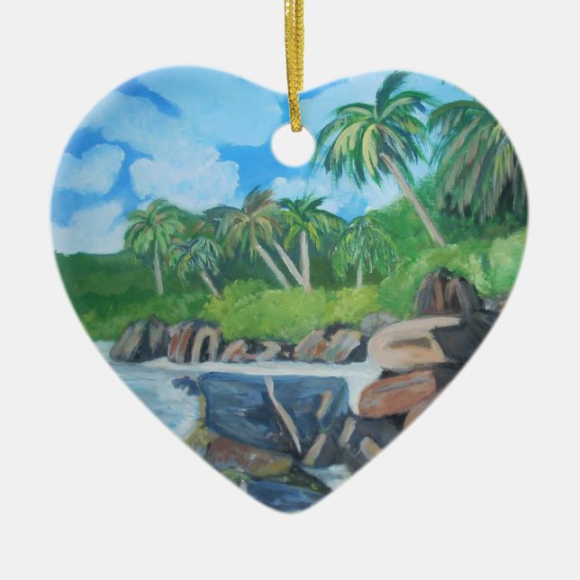 Isla del ornamento de Seychelles (Frente)