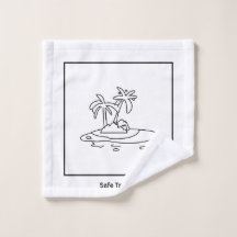 Isla del Paraíso, dibujo lineal