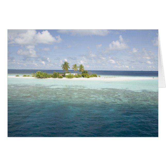 Isla Dhiggiri, atolón de Ari del Sur, Maldivas, (Anverso (Horizontal))