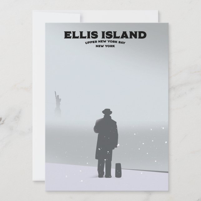 Isla Ellis Nueva York NYC (Anverso)