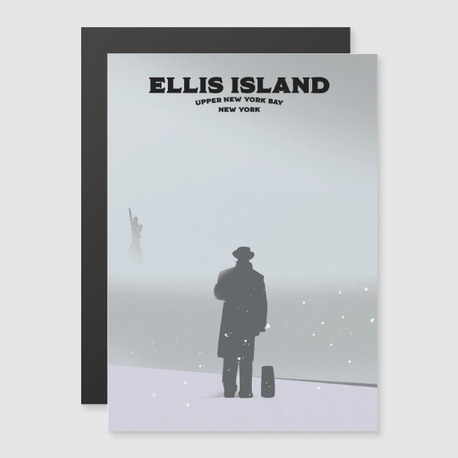 Isla Ellis Nueva York NYC (Anverso/Reverso)