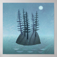 Isla en el arte oceánico