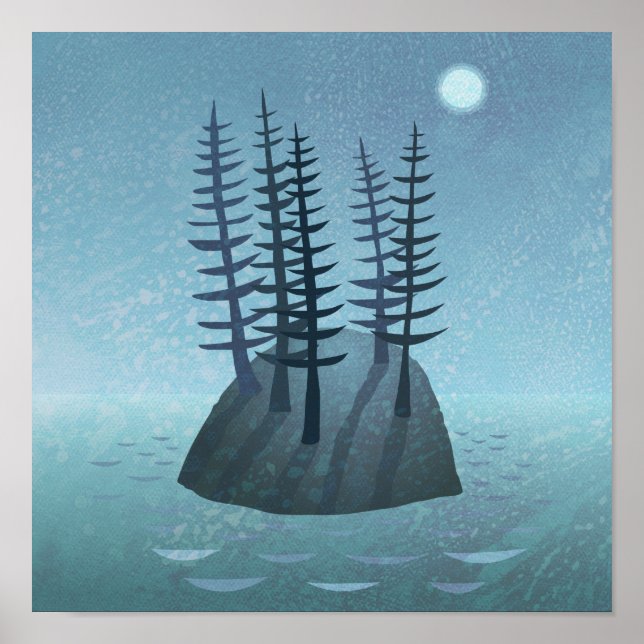 Isla en el arte oceánico (Frente)