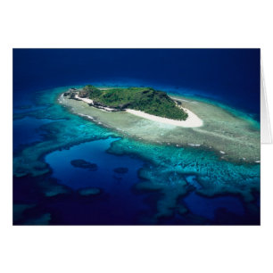 Isla Eori, Islas Mamanuca, Fiji - aérea