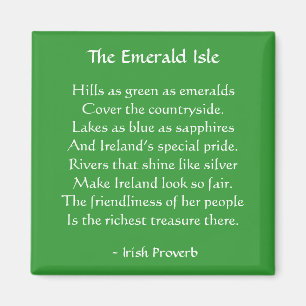 Isla Esmeralda: imán proverbio irlandés