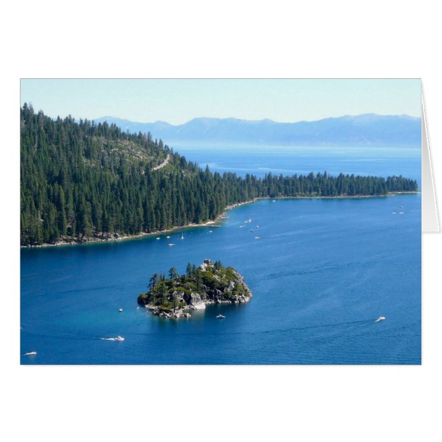 Isla Fannette, Lago Tahoe (Anverso (Horizontal))