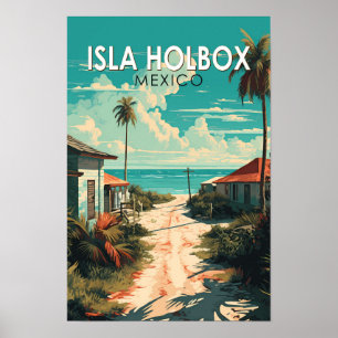 Isla Holbox México Viaje Arte Vintage