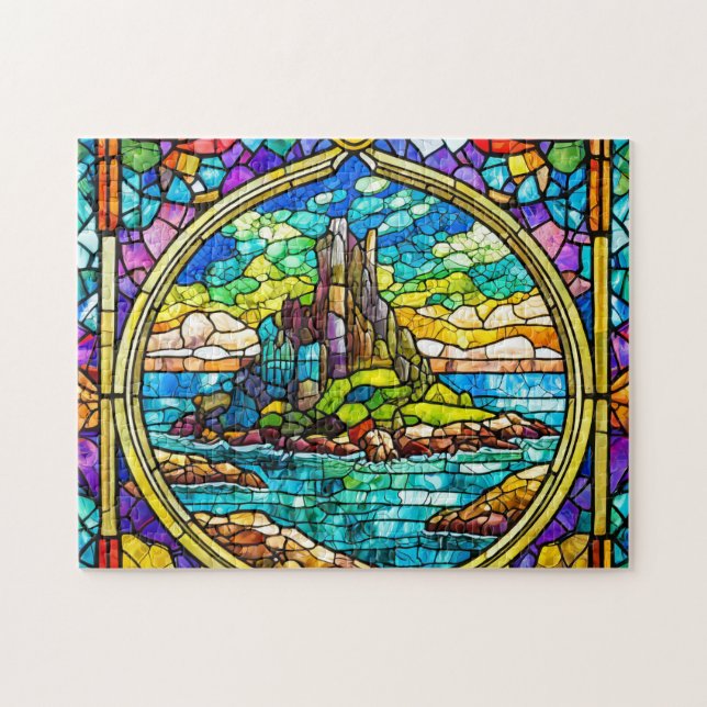 Isla inoxidable El rompecabezas del Daily Jigsaw (Horizontal)