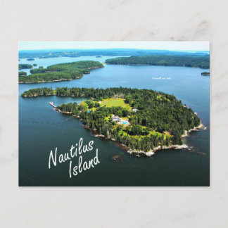 Isla Nautilus: "Yo mismo..." postal de Lowell