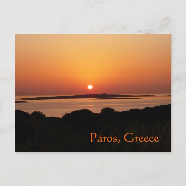 Isla Paros, postal de la tranquilidad de Grecia (Anverso)
