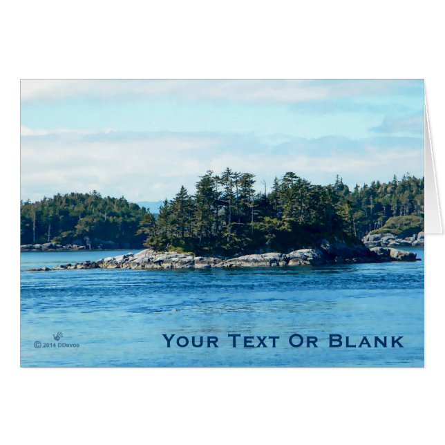 Isla Salish (Anverso (Horizontal))