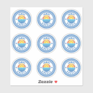 Isla Samos, Grecia Pegatina de paquete múltiple