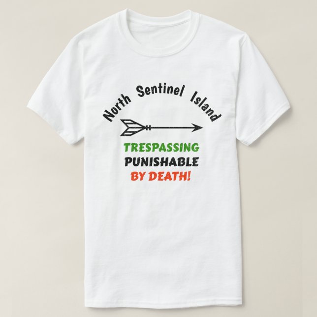 Isla Sentinel del Norte: Sin camiseta de paso libr (Diseño del anverso)